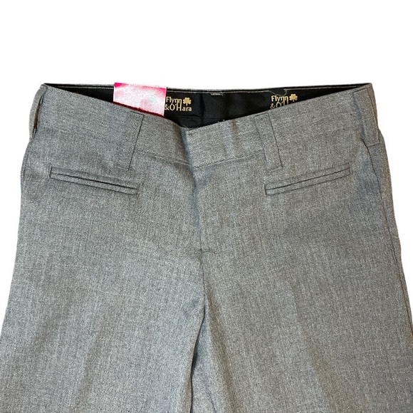 Girls Gray Dress Uniform Slacks 8 Regular NWT - Picture 2 of 6